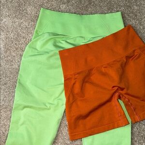 Oner Active dupe Brand is Tryto Leggings L comes with Shorts